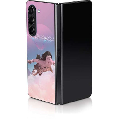 Wonder Woman 1984 (2020) Flying Pose Galaxy Z Fold5 5G Skin